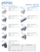 Empire Series 9049UF – 9057UF – “U” Shaped Fittings Submittal