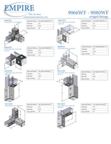 Empire Series 9066WF – 9080WF – Winged Fittings Submittal Page 1