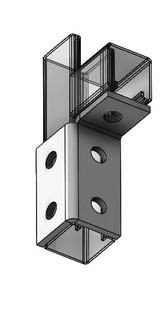 Fig. 9070WF 5-Hole Single Corner Connection, Right Hand