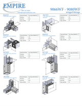 Empire Series 9066WF – 9080WF – Winged Fittings Submittal Page 1