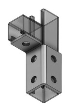 Fig. 9071WF 5-Hole Single Corner Connection, Left Hand