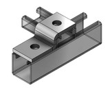Fig. 9059ZF 2-Hole “Z” Support for 1-5/8″ x 13/16″ Strut