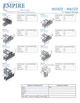 Empire Series 9059ZF – 9065ZF – “Z” Shaped Fittings Submittal