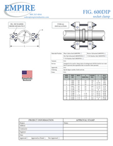 Empire Figure 600 – Socket Clamp Submittal