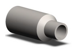 Concentric Swage Nipple Sch40 Standard Beveled x Beveled