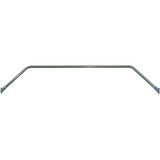 1" x 6' ALUMINUM ANGLED SHOWER ROD
