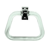 ACRYLIC TOWEL RING W/ EXPOSED SCREWS