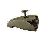 1/2" FIP Heavy Brass Tub Spout w/ Back Diverter