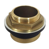 1-1/4" x 3/4" Brass Urinal Spud