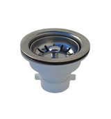Deluxe S.S. Duo Basket Strainer for Thick Sinks