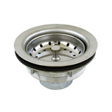 Stainless Steel Duo Basket Strainer w/ Snap-in Basket