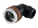 3/4" (20mm) x 90° Elbow with 1/2" MNPT