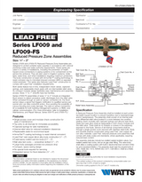 Watts LF009-QT-S-FS