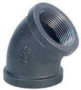 3202 Ductile Iron 45 Elbow