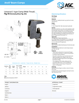 93 Universal C-type Clamp Wide Throat