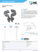 134 Heavy Duty Beam Clamp