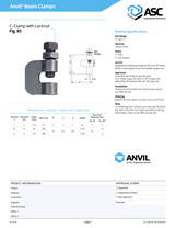 95 C-Clamp w/ Locknut