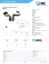 133 Standard Duty Beam Clamp