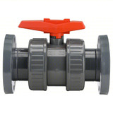 375 Ball Valve Flanged PVC/FKM