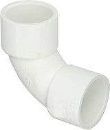 Schedule 40 PVC Socket 90 Sweep Elbow