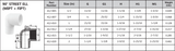 Schedule 40 PVC Street Ell  (MITP x FITP) Technical