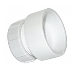 Female w/Plastic Nut & Washer (HUB x SLIP)
