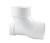PVC DWV 1/4 Bend Street w/Low Heel Inlet (H x S x H)