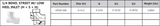 PVC DWV 1/4 Bend Street w/Low Heel Inlet (H x S x H) Tech Sheet