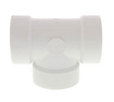 PVC DWV Vent Tee (All HUB)