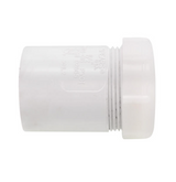 PVC DWV Adapter Tail Piece w/ Plastic Nut (S x SLIP)