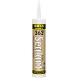 10.1 oz. Boss* 363 White Siliconized Acrylic Latex Caulk