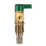 1/2" Pex (F1960) x 1/4" OD Ice Maker Qtr Turn Valve- Lead Free