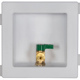 1/2" CPVC x 1/4" OD Ice Maker Box w/ Qtr Turn Valve- Lead Free