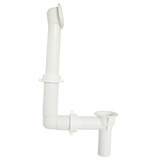 1-1/2" PLASTIC TUBULAR SHOE OUTLET KIT LESS TRIM