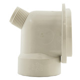 1 -1/2" Pvc Schedule 40 2 -hole Top Elbow For Bath Waste