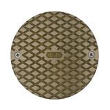 5" Cleanout Cover (Cast)- Brushed Brass