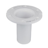 3" Closet Flange w/ Long 6" Barrell and Adjustable Metal Ring