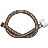1/2" OD x 7/8" BC 16" S.S. Closet Connector