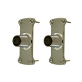 Jumbo Shower Rod Flange- Chrome Plated