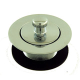 1-1/4" (1-3/8") Lift/ Turn Tub Drain- Chrome Plated