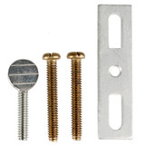 Conversion Bar w/ Screws For One Hole Faceplate