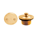 1-1/2" Lift/ Turn 2-Hole Bath Waste Trim- PVD Satin Bronze