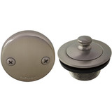 1-1/2" Lift/ Turn 2-Hole Bath Waste Trim- PVD Stainless Steel
