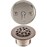 1-1/2" Trip Lever Bath Waste Trim- PVD Polished Nickel