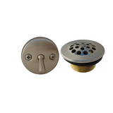 1-1/2" Trip Lever Bath Waste Trim- PVD Stainless Steel