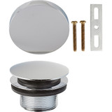1-1/2" Moderno Mushroom Bath Waste Trim- Chrome Plated