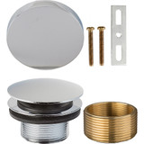 1-1/2" x 1-1/4" Moderno Mushroom Bath Waste Trim- Chrome Plated