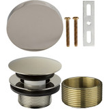 1-1/2" x 1-1/4" Moderno Mushroom Bath Waste Trim- PVD Polished Nickel