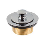 1-1/4"x 1-1/2" Lift/ Turn Drain Tub Drain- Chrome Plated