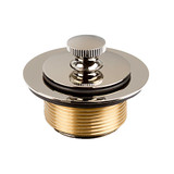 1-1/4"x 1-1/2" Lift/ Turn Drain Tub Drain- PVD Polished Nickel